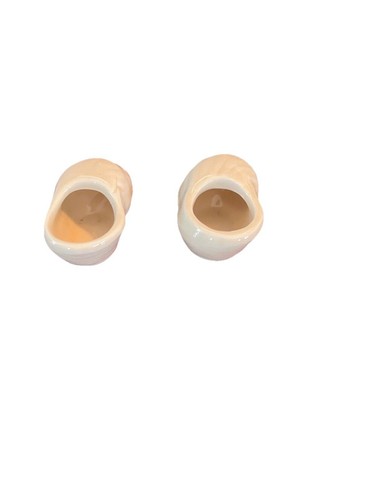 Vintage Porzellan Escargot Schnecke Kannen 2er Set Made in Japan Creme Keramik - Bild 5 von 7