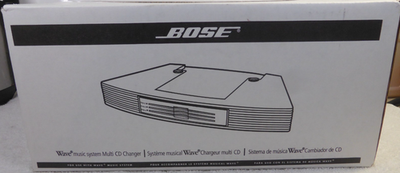 Bose Wave Music System 3 Disc Multi-CD Changer Titanium Silver for