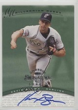 1997 Donruss Signature Series Millennium Marks Kevin Brown (Marlins) Auto 1h1