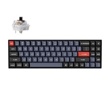 BLACK - KEYCHRON K14 PRO WIRELESS CUSTOM MECHANICAL 70 QMK/VIA BROWN SWITCHES
