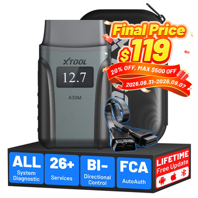  XTOOL Anyscan+ A30M KIT OBD2 Scanner Wireless Code Reader Bidirectional Tool
