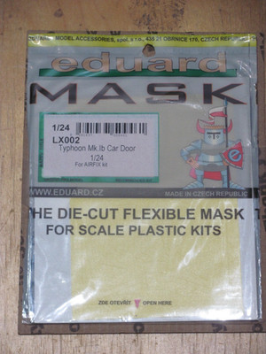 1/24 Typhoon Mk.1B Car Door (for Airfix kit) Eduard #002 New