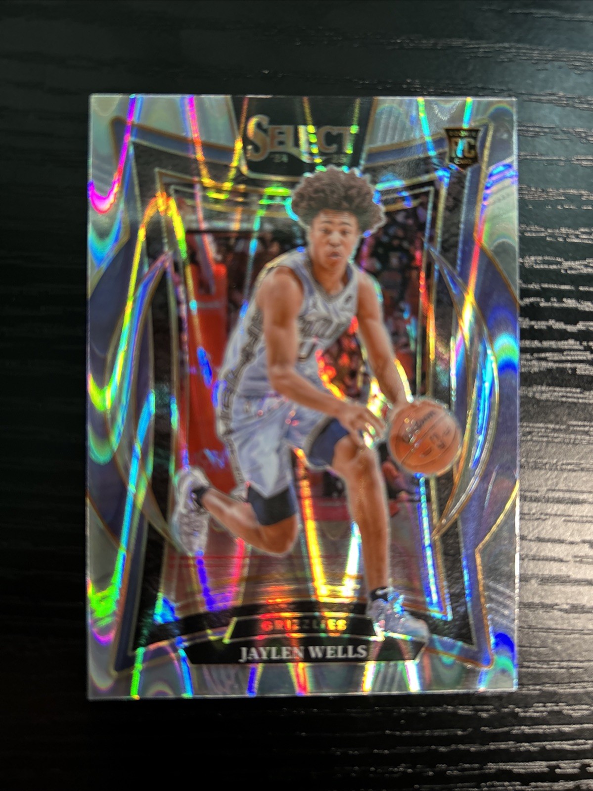 2024-25 Panini Select - Concourse Jaylen Wells #79 Tectonic Prizm (RC)