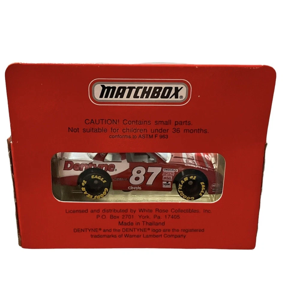 Joe Nemecheck Dentyne 1993 Matchbox Superstars Lumina Stock Car 1/64 Foto 4 de 4