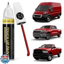 Pholeon (Flame Red (PR4) Car Touch Up Paint for Dodge Ram, Car Paint Scratch 