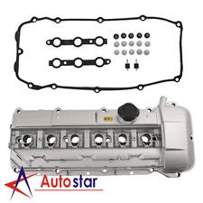 Valve Cover w/ Gasket & Bolts&Cap ALUMINUM For 03-06 BMW 325i 330i 525i X3 X5 Z4
