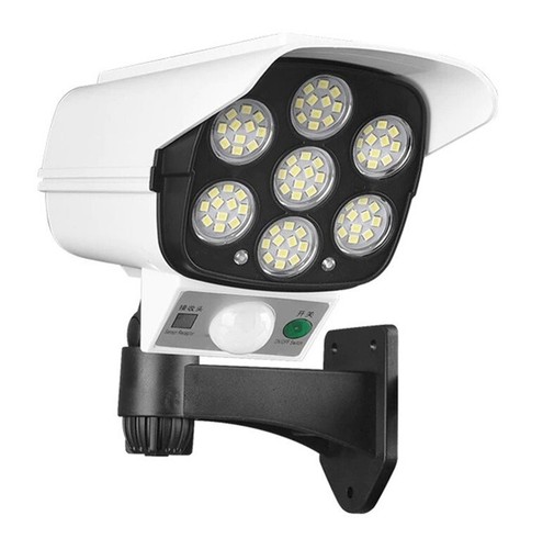 New Realistic Solar Dummy Fake Security Camera Surveillance CCTV Red LED 1472 - Afbeelding 7 van 7