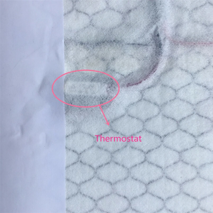 Interruptor de control de almohadilla térmica calentador asiento fibra de carbono 12V motocicleta ATV UTV + relé Foto 3 de 4