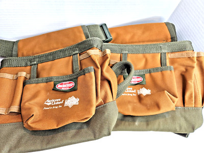 Bucket Boss Handyman Tool Belt Pouch Lot Of 2