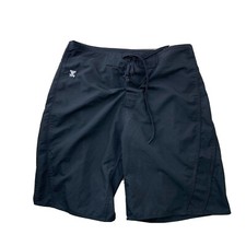 TYR Men Shorts Black Size 32 Board Shorts Drawstring 11" Inseam 39-28