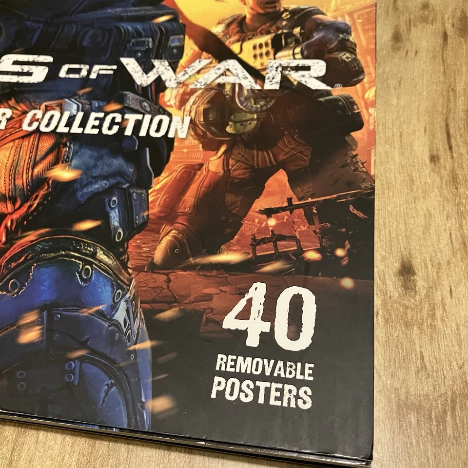 Epic Games GEARS OF WAR Video Game The Poster Collection Book 40 Posters - Image 3 of 4