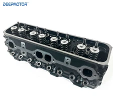 Complete Assembled Cast Iron SBC 350 Vortec Cylinder Head 170cc 62cc Straight