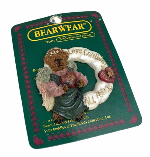 Boyds Bears Bearwear Ariel… Love Conquers All Pin - Afbeelding 1 van 1