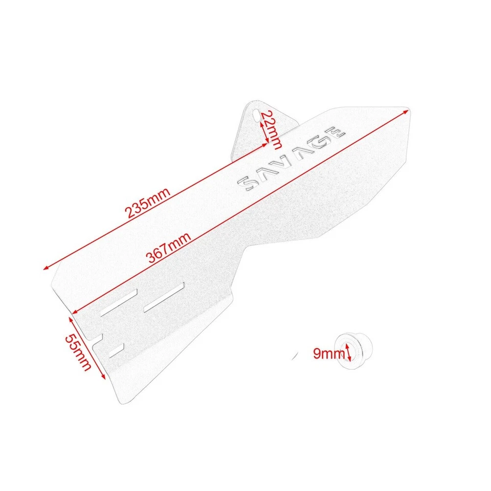 Cubierta de escape trasero plateada CNC para BMW F700GS F650GS F800GS / ADV  Foto 2 de 4