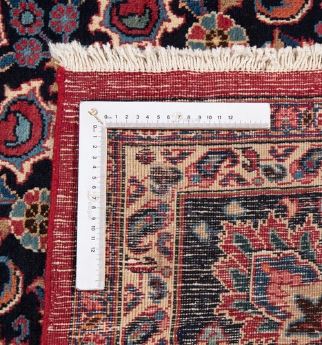 Mashhad Handgeknüpfter Perserteppich 335x244 cm-Fine,Orient,Carpet,Rug,Rot - Picture 12 of 12