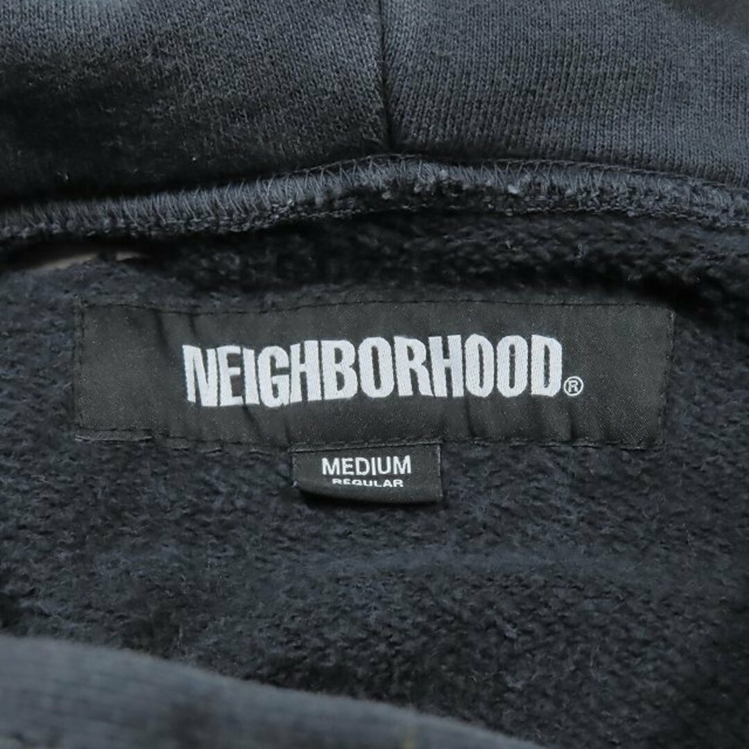 24AW NEIGHBORHOOD SAVAGE SWEAT HOODIE LS LONG M BLACK 242 OKNH  
