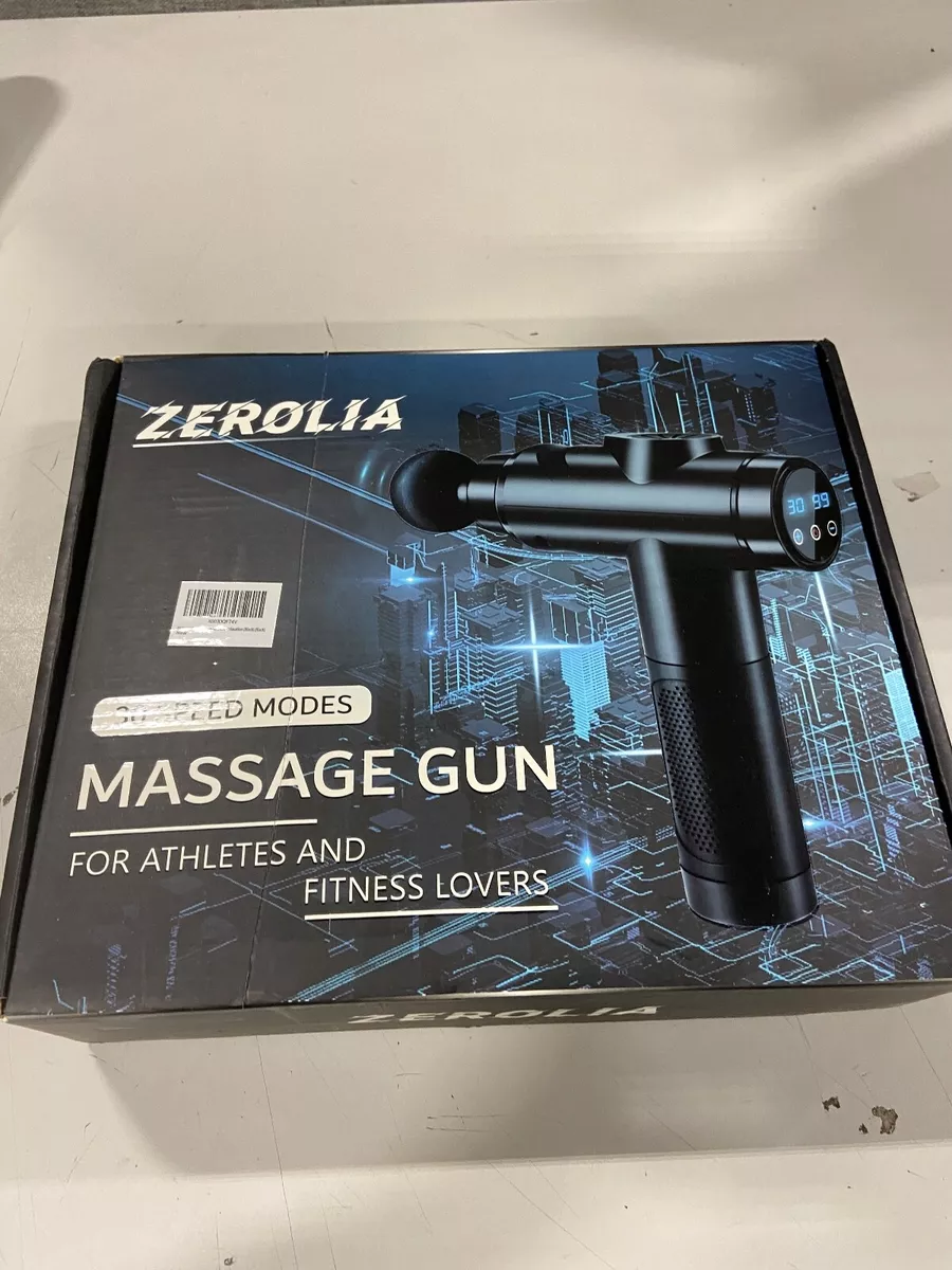 Zerolia Massage Gun 30 speed modes Athletic therapy muscle tissue