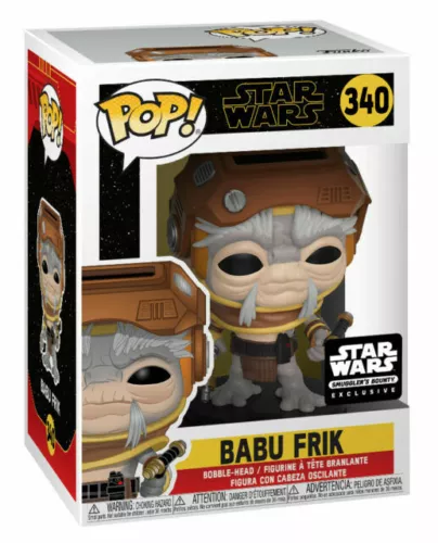 Funko Pop! Movies: Star Wars: The Rise of Skywalker - Babu Frik Vinyl Figure...