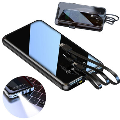 950000mAh 3 USB Backup External Battery Power Bank Pack Charger for Cell Phone