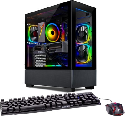 Rtx 3070 Skytech Azure Gaming Computer Pc Desktop Prebuilt Gaming