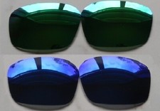 Galaxy Replacement Lenses For Oakley Siphon OO9429 Sunglasses Blue/Green