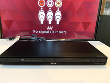 Sony DVP-NS57P Progressive Scan DVD RW/ R/-RW/-R Player-Nice See Video