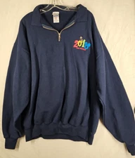 Disney 2010 Men's Cast Member Exclusive Pull Over XXL