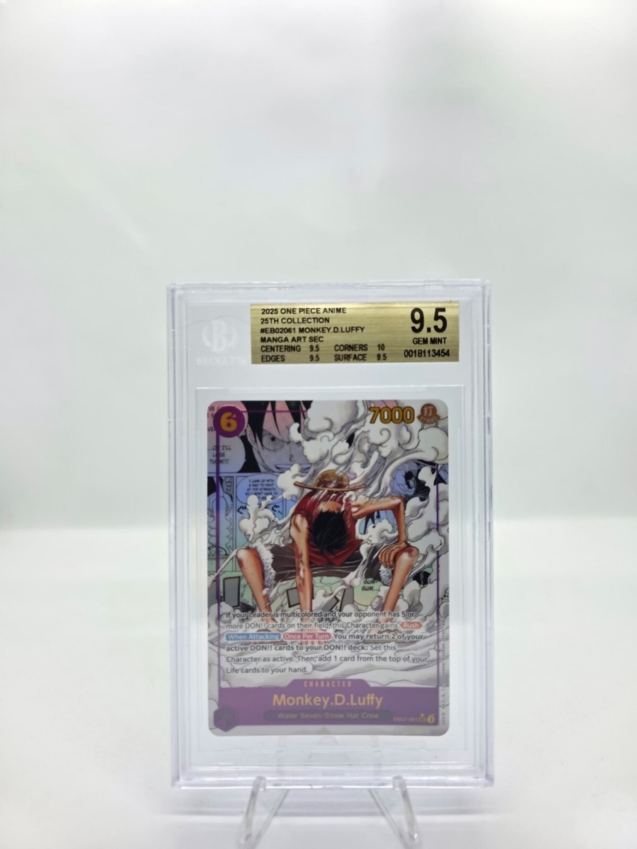 Monkey.D.Luffy (061) (Manga) EB02-061 Extra Booster: Anime