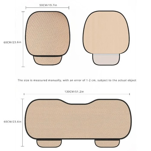 Breathable Ice Silk Car Seat Cushion Non-slip and Wear-resistant Car Seat Cover - Picture 19 of 34