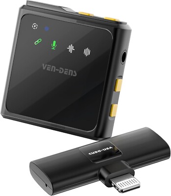 Ven-Dens 11H Kabelloses Mikrofon Audio Video Vlog Aufnahme Mini Mikrofon für iPhone