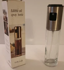 Stainless Olive Oil Sprayer Cooking Mister Spray Pump Fine Bottle Kitchen US