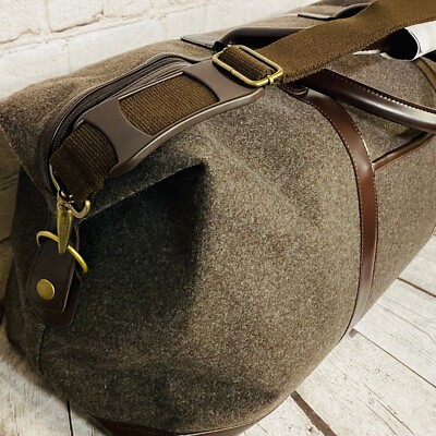 aramis tackle bag ARAMIS MEN SUEDE DUFFLE BAG BROWN - NEW
