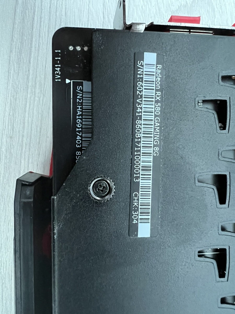 MSI AMD Radeon RX 580 GAMING X 8GB Graphics Card - Used with MSI AMD Radeon RX 580 GAMING X 8GB Graphics Card - Used with