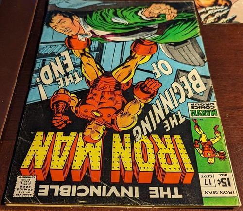The Invincible Iron Man (1969) #17 1st Appearance of Midas, Madame Masque VG - Picture 11 of 11