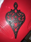 Antique Cast Iron Heart Wilton Trivet - Modern Farmhouse Kitchen Decor