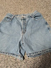 Vintage Gitano Women's Short Denim Blue Jeans Sz 12 High Waisted. DM15