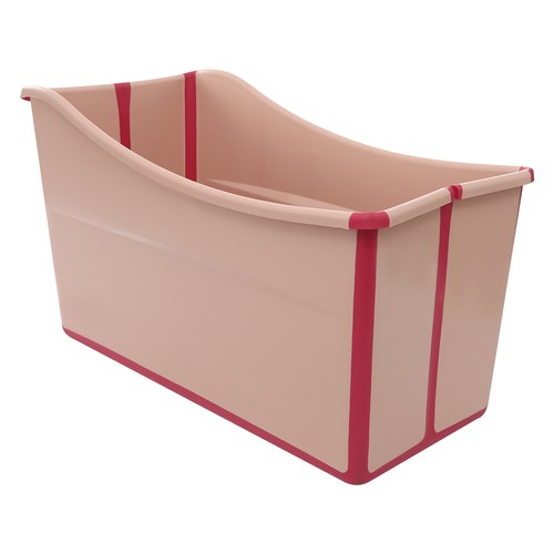 Portable Foldable Bathtub, Collapsible Children's Bathtub For Children Pink. - Picture 3 of 17