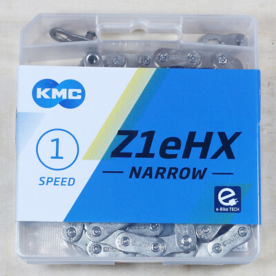 KMC KETTE Z1eHX Narrow EPT 1/2 x 3/32'' 112 Glieder 7,8 mm mit Kettenschloss