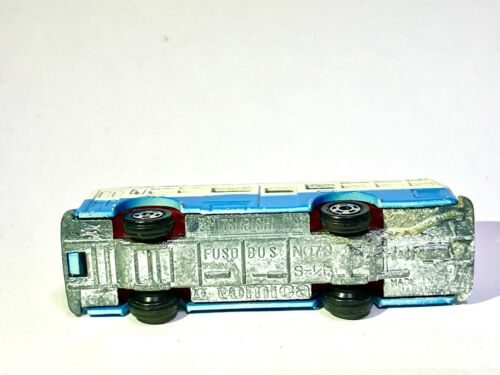 VINTAGE Tomica Mitsubishi Fuso Bus No. 41 Scale 1:156 Made in Japan Diecast 1974 - Picture 5 of 5