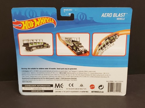 2018 Hot Wheels Semi & Trailer - Aero Blast - Picture 2 of 4