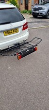 Tow Ball Trailer  Platform Carrier Rack with lghts reg plate 