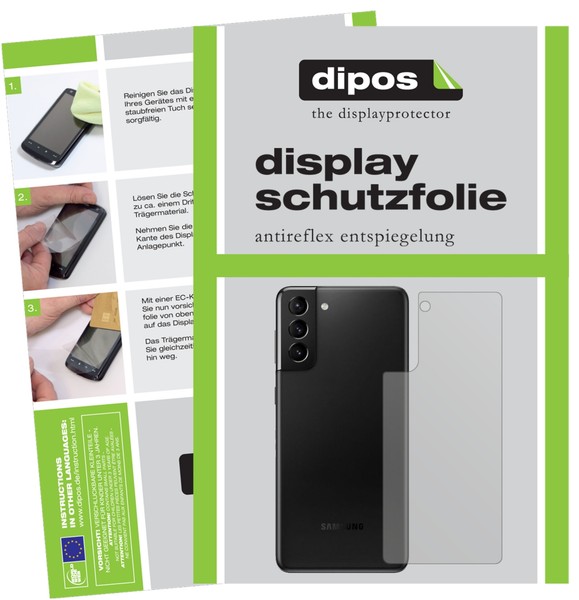 6X Schutzfolie FüR Samsung Galaxy S21 RüCkseite Matt Displayschutzfolie Folie-image