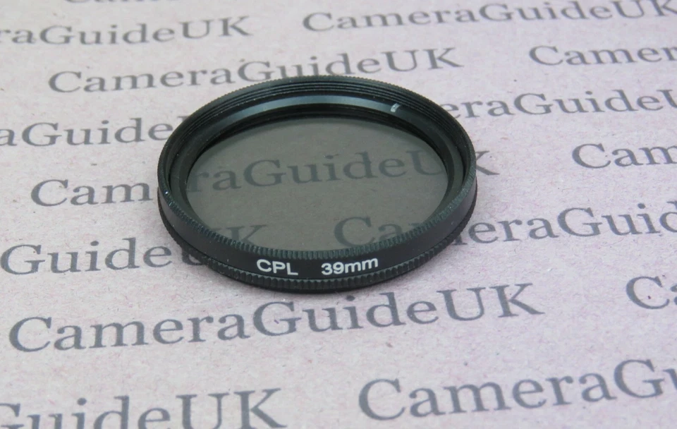 CPL 39mm Polarising Filter for Canon Panasonic Sigma Nikon Sony Lenses - Image 2 of 3