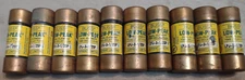 LOT OF 10 PCS COOPER BUSSMANN LOW-PEAK FUSES LPJ-3-1/2SP