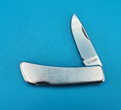Vintage Kershaw 5200 Snap On 80 Years Plain Edge Folding Pocket
