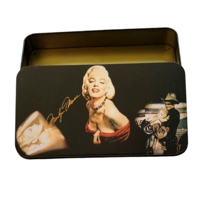 Marilyn Monroe Trinket Tin Keepsake Box Collectible Vintage | eBay