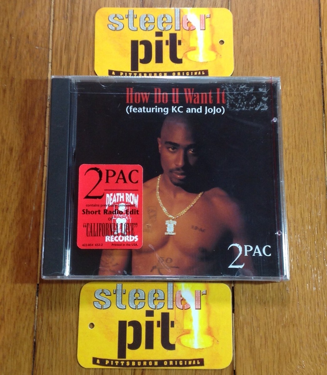 2PAC CALIFORNIA LOVE~HOW DO YOU WANT IT TUPAC OG DEATH ROW