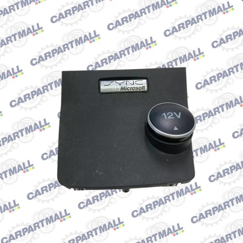 2014 Ford Fiesta Sedan Center Console Sync Powered by Microsoft 12V Trim Bezel
