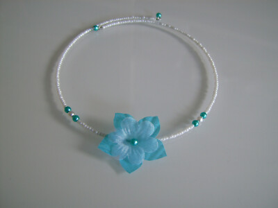 Accessoire cheveux barrette pr robe cérémonie fille coul Ivoire Fleur