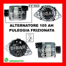 ALTERNATORE 105AH FIAT MULTIPLA 1.9 JTD 105CV 77KW 182B4000 DA 1999 - 71721106